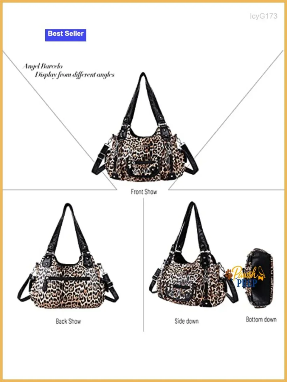 Women's Faux Leather Hobo Bag Crossbody Adjustable Strap Purse Tote